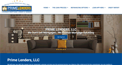 Desktop Screenshot of primelenders.com